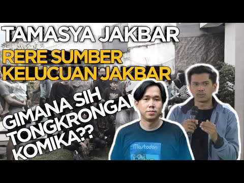 KELUCUAN TAMASYA JAKBAR, HIBURAN KOMIKA