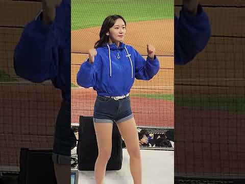 20230429 수원 삼성라이온즈 원정 구자욱 등장곡 + 견제구(뭐꼬!) + 응원곡 김가영치어리더