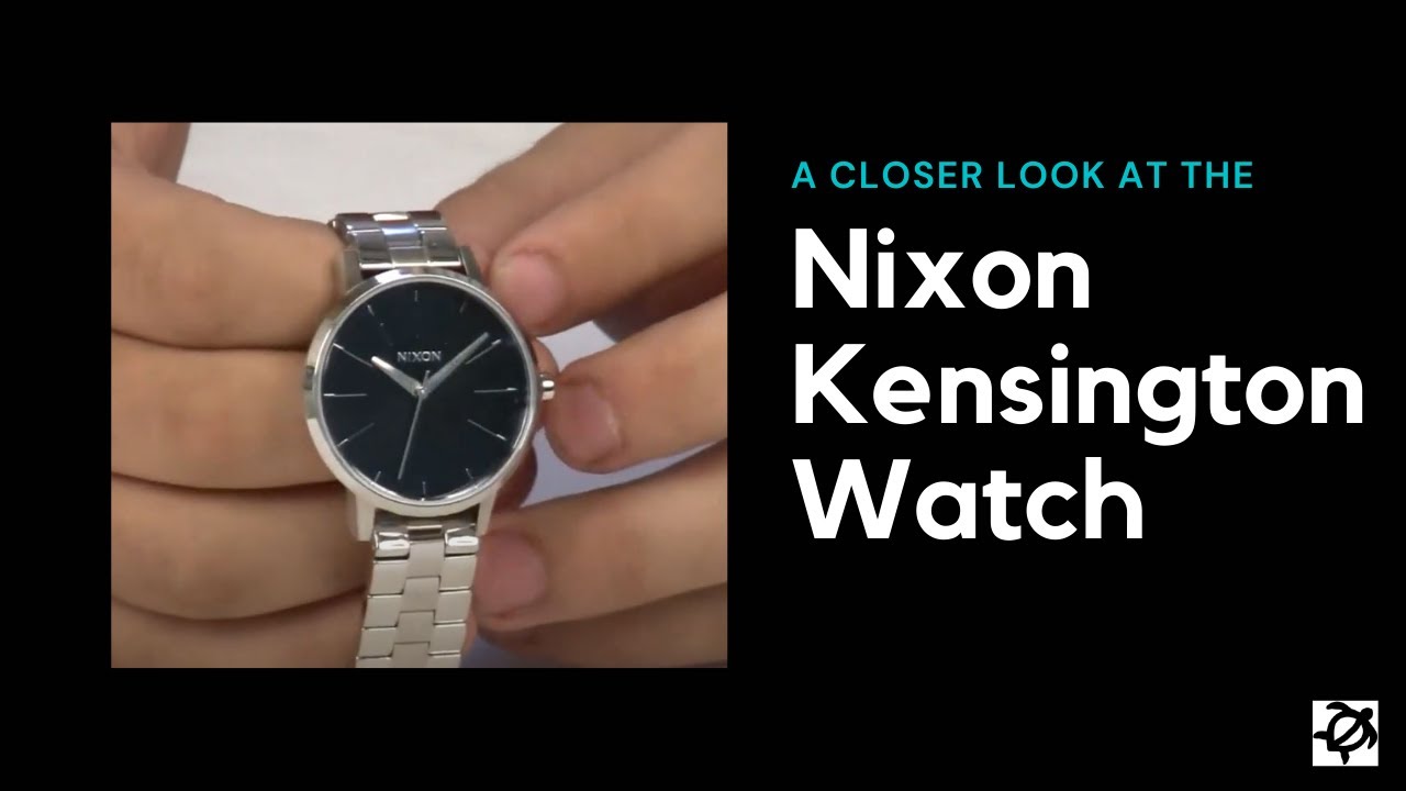 Nixon mirrored Kensington watch Amazon.com: Nixon Womens Kensington Japanese quartz  main image 2