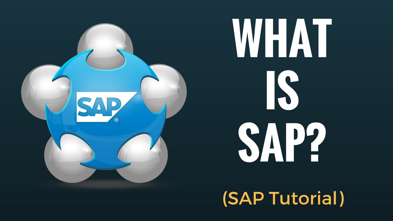 What is SAP? Why do we need ERP? Beginner Tutorial - YouTube