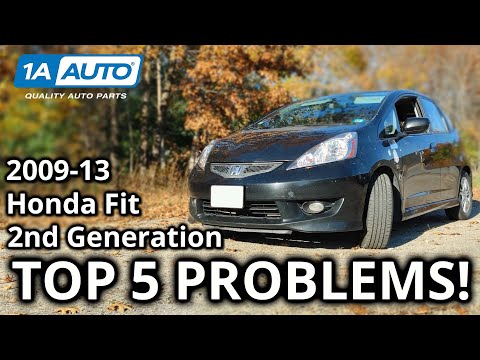 Top 5 Problems Honda Fit Hatchback 2nd Generation 2009-13
