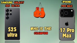 Samsung Galaxy S25 Ultra vs iPhone Pro Max – Full Comparison | Who is the Real Champion? 🏆
