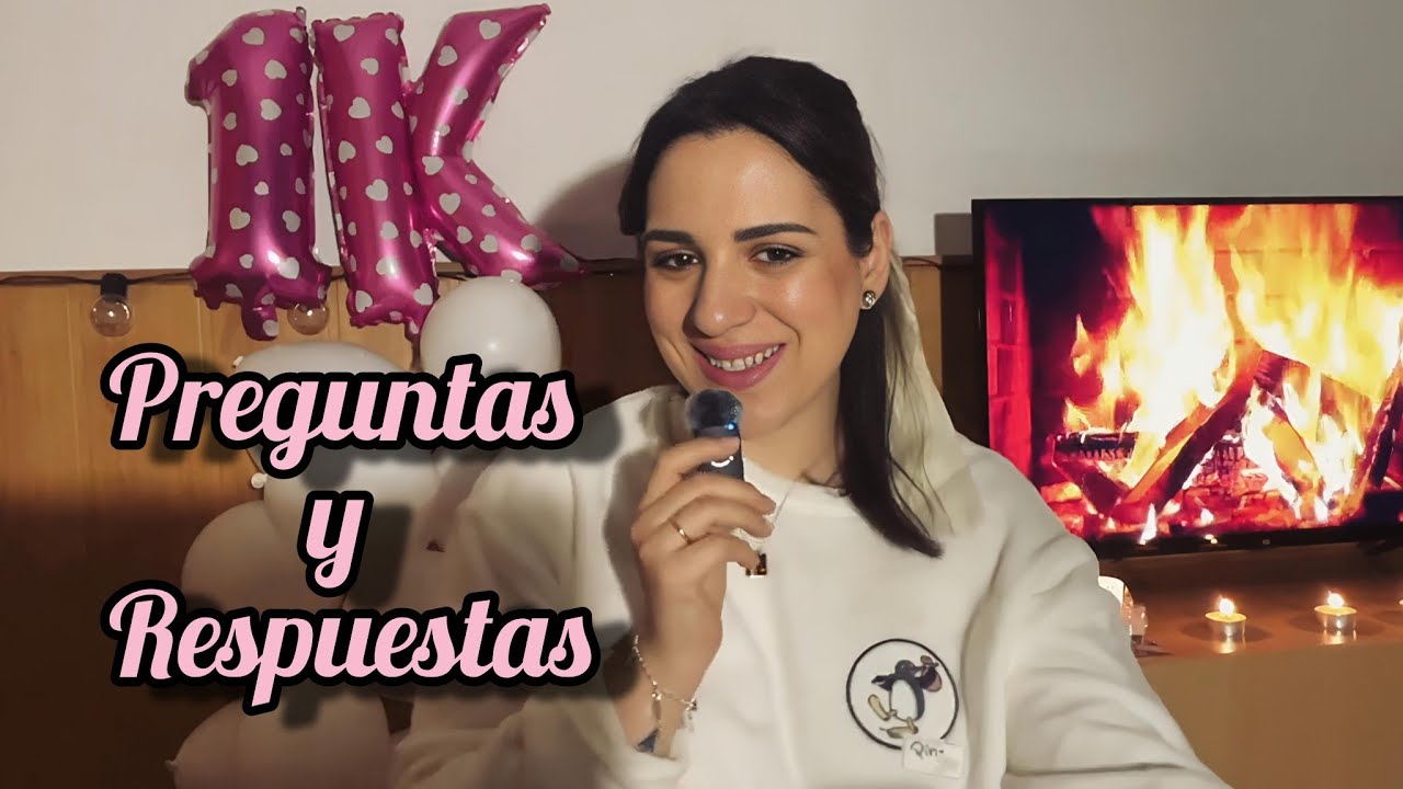 ASMR: Preguntas y respuestas.Vídeo muy muy largo susurrando tranquilamente. Especial 1K.