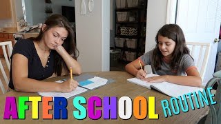 AFTER SCHOOL ROUTINE 2019! EMMA AND ELLIE
