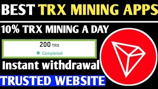 Cryptocurrency | #Ethereum |Daily USD Income TRX USDT Part-time online earning, register to get 5000