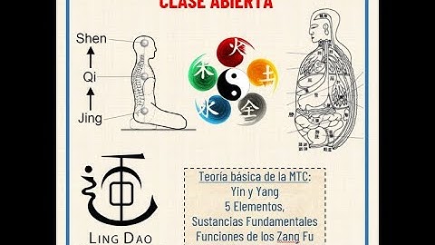 Teoría de Cinco Movimientos/Fases Wu Xing. Fundamentos de MTC. Madera Fuego Tierra Metal Agua