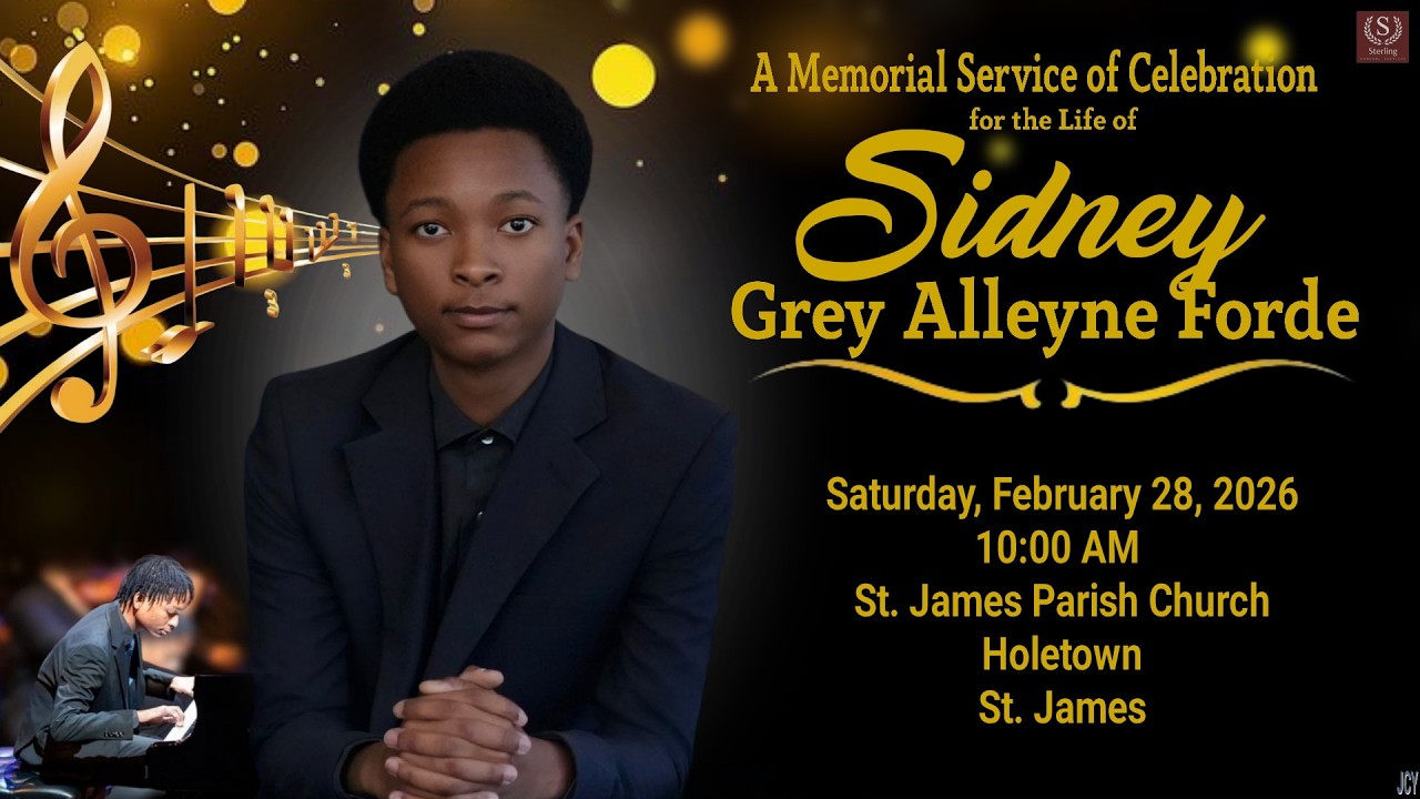 A Memorial Service of Celebration for the life of Sidney Forde