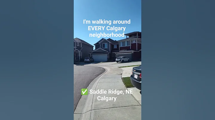 WALKING EVERY CALGARY NEIGHBORHOOD: Saddle Ridge #calgary #calgaryneighborhoods #cnek #yyc