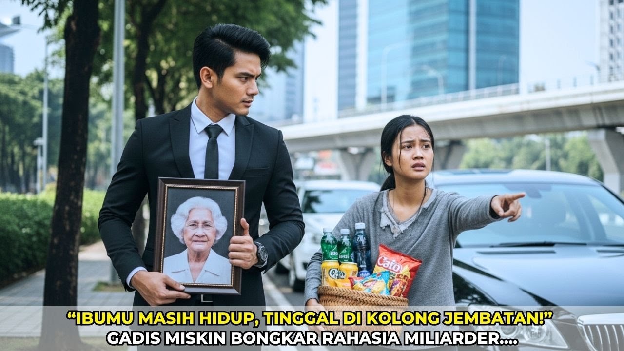 “Ibumu Masih Hidup, Tinggal di Kolong Jembatan!” Gadis Miskin Bongkar Rahasia Miliarder....