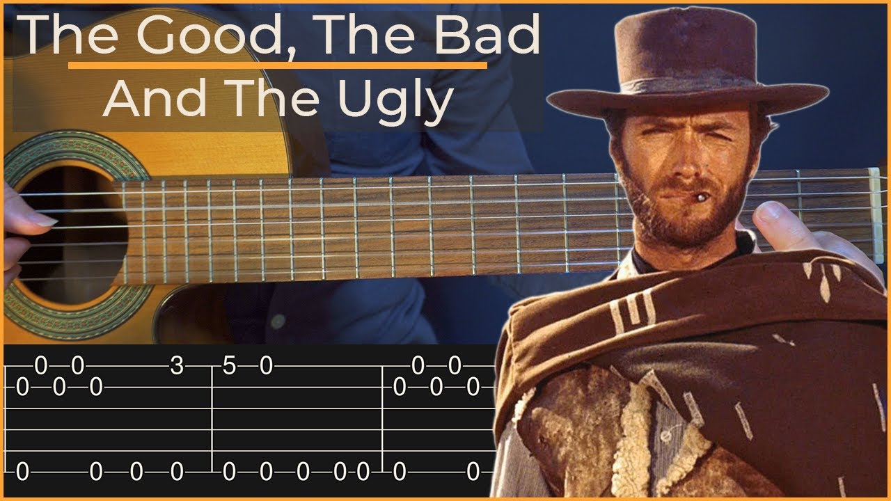 The Good the Bad and the Ugly Simple Guitar Tab