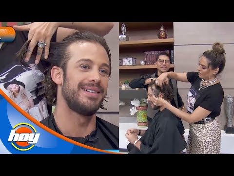 ¡Galilea Montijo le corta el cabello a Lambda García! | Hoy