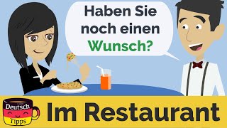 Deutsch lernen - Essen bestellen im Restaurant