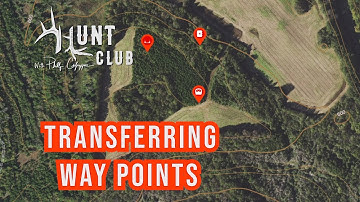 How To Transfer OnX Hunt Waypoints  |  OnX Hunt
