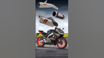 Best Exhaust for Aprilia RS457 #automobile #apriliars457 #rs457 #shorts
