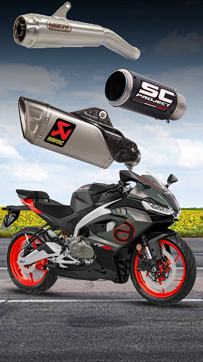 Best Exhaust for Aprilia RS457 #automobile #apriliars457 #rs457 #shorts