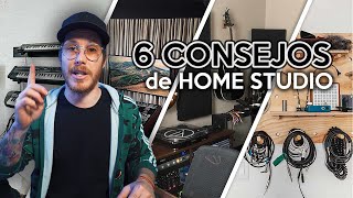 6 TIPS to get started with your HOME STUDIO 6 TIPS to get started with your HOME STUDIO