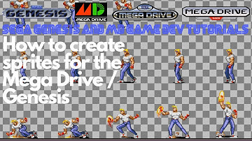 How to Create Sprites for the Sega Genesis & Mega Drive - Beginners Dev Tutorials