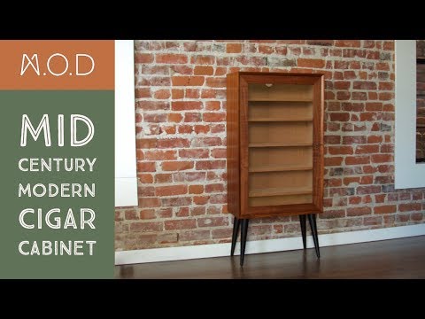 Building A Cigar Cabinet Mid Century