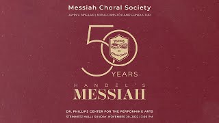 Handel’s Messiah - Messiah Choral Society 50th Anniversary Performance