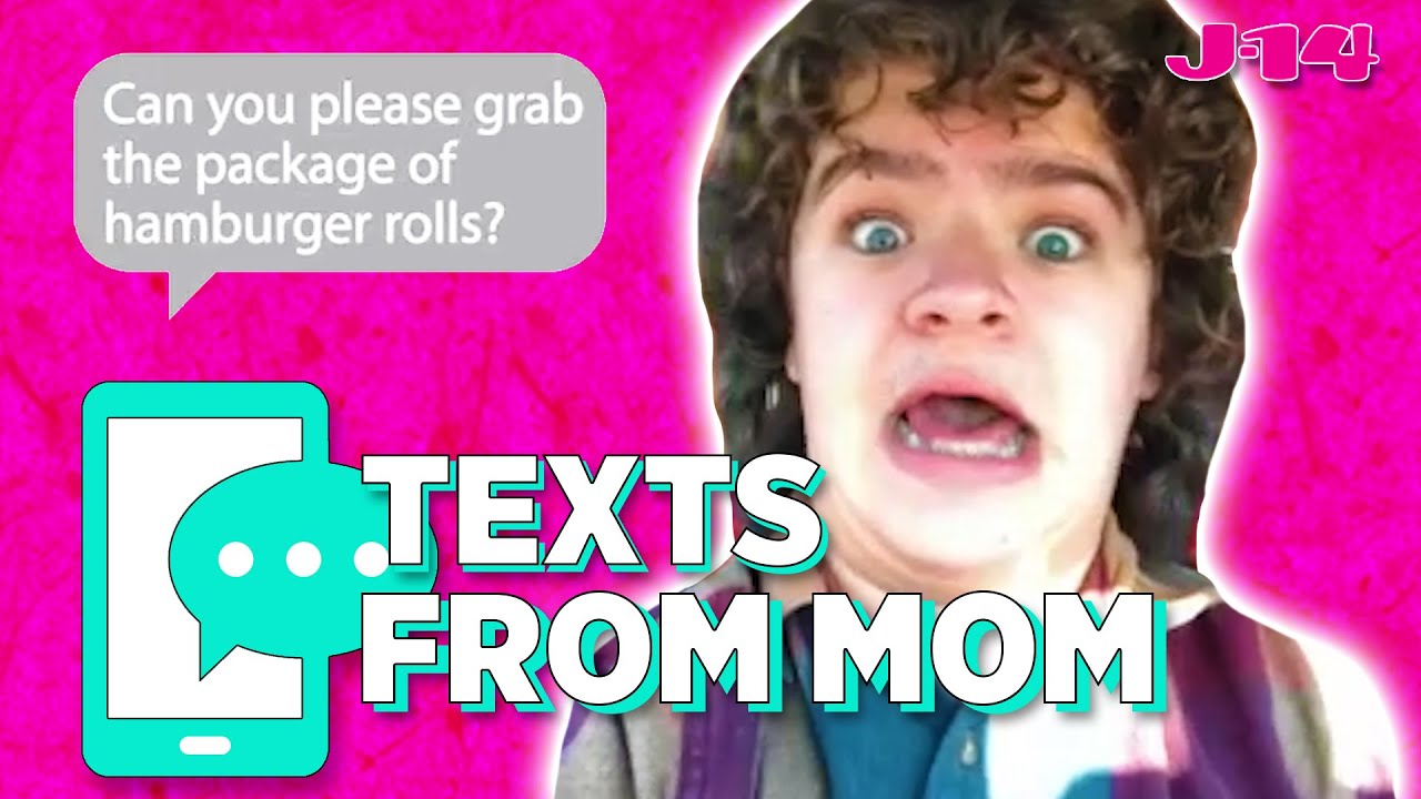 Gaten Matarazzo From Stranger Things Reads Texts From Mom