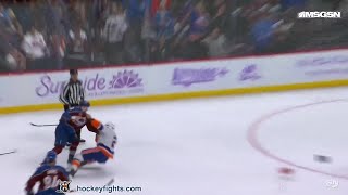 Anders Lee Vs Josh Manson Nov 16, 2025