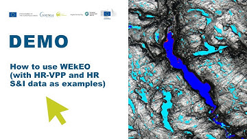 DEMO: How to use WEkEO (with HR-VPP and HR S&I data as examples)