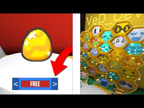 How To Get Free Gold Egg In Bee Swarm Simulator Roblox Youtube - roblox bee swarm simulator secret gold egg