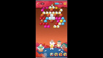 LINE バブル2　STAGE 1834　銀コニー　アイテムあり　×1.5　Silver Cony　LINE BUBBLE 2