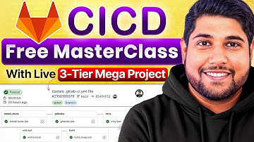 Gitlab CICD 3-Tier Mega Project | Live MasterClass