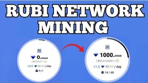 Rubi Network Mining Guide || Rubi Network Complete Process 🔥
