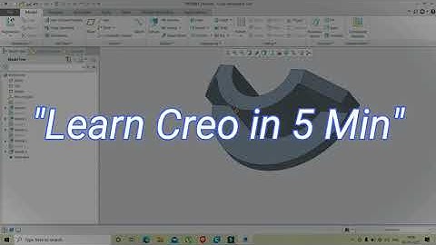 Intro || Learn creo in 5 min