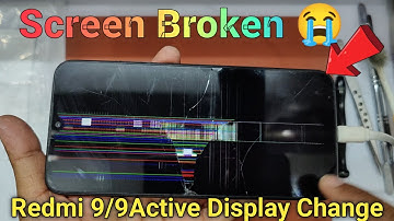 Redmi 9 Broken Lcd Touch Screen Replacement Change || How to restoration display redmi 9 Active