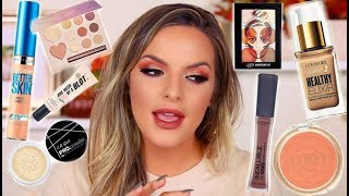 FALL MAKEUP TUTORIAL USING ONLY DRUGSTORE MAKEUP! | Casey Holmes