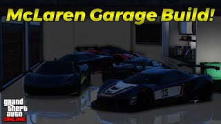 McLaren Garage Build in GTA 5!!