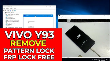 Vivo Y93 1815 Remove Pattern Lock & Frp Lock Free Tool