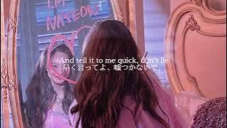 【和訳】nayeon lovecountdown〝私の恋人になる気はあるの?〟