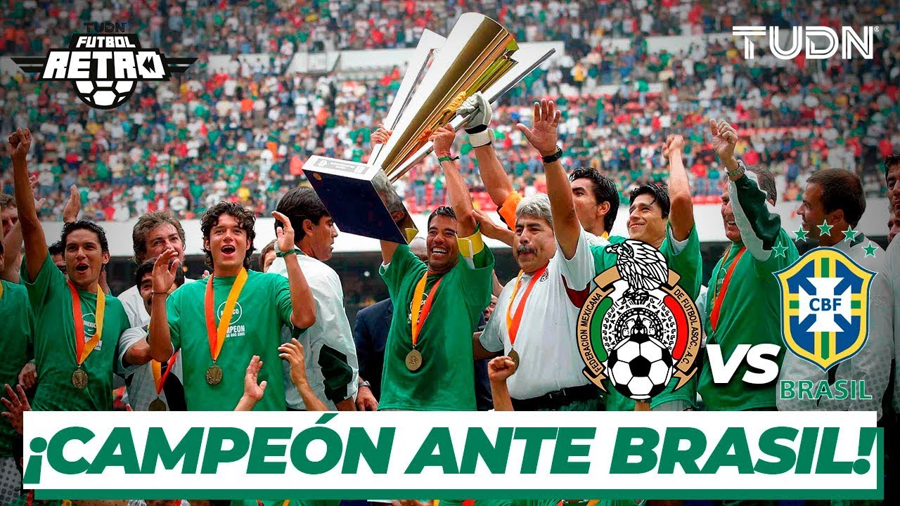 Futbol Retro ¡méxico Campeón De Copa Oro Ante Brasil México 1 0 Brasil Copa Oro 2003