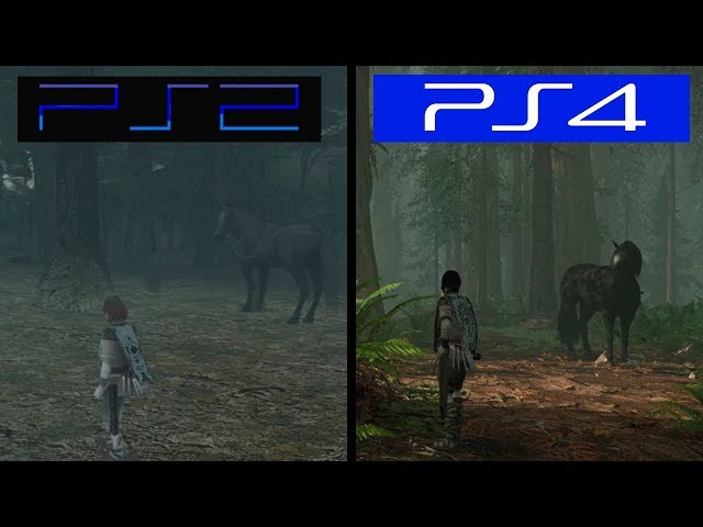 Shadow Of The Colossus, PS2 VS PS4, GRAPHICS COMPARISON