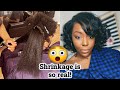 4C hair can get straight! | Silk Press on Natural Hair