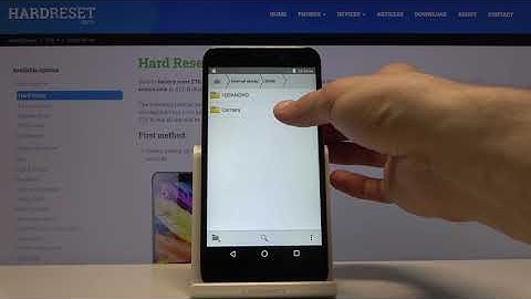 How to Transfer Files on ZTE Nubia N1 Lite - Move Documents from Internal Storage