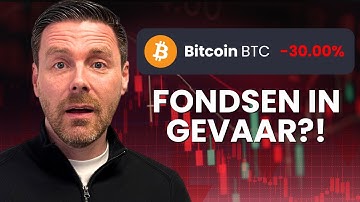 -30% Voor Bitcoin, Fondsen In Zwaar Weer??!