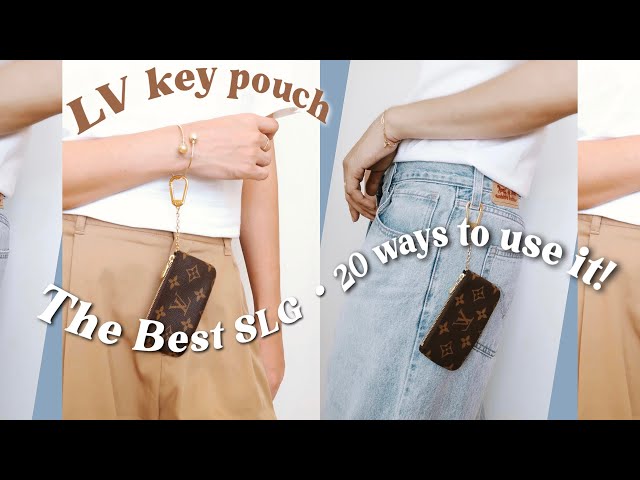 Louis Vuitton Key Pouch Review l What Fits l Ways To Wear 