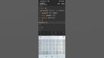 How to print no. of digit in 