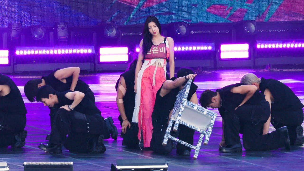 240812 권은비 KWONEUNBI 'SABOTAGE' 리허설 4K 60P 직캠 @울산 음악중심 by DaftTaengk