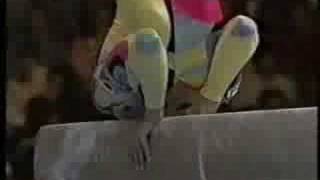 Silvia Mitova - 1992 Worlds Finals - Balance Beam