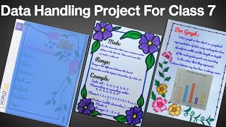 Maths Project of Data Handling For Class 7 - Data Handling Chapter 3