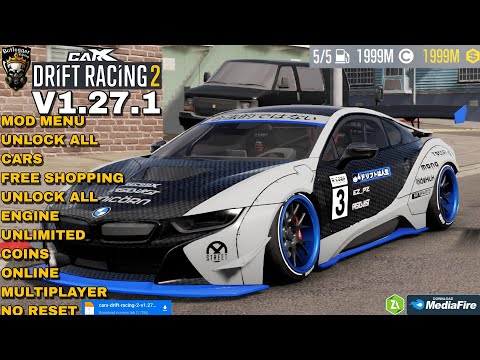 CarX Drift Racing 2 Mod Menu V1.27.1 No Reset Unlock all Cars Free Shopping  Gameplay 