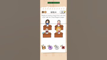 BRAIN TEST 2 CRAZY HIGH SCHOOL LEVEL 9 WALK THROUGH WITH COMMENTARY