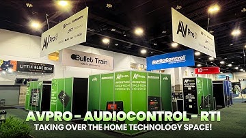 AVPro, Audiocontrol & RTI Booth Tour | CEDIA 2025 Smart Home Solutions