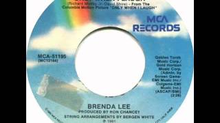 Video thumbnail of "Brenda Lee "Only When I Laugh""